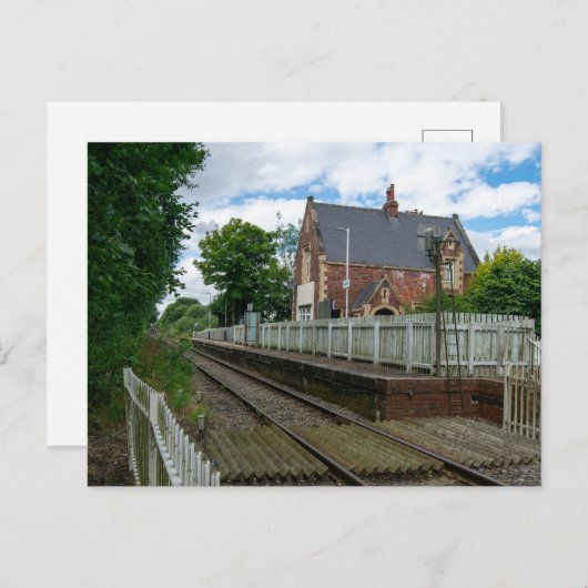 Rawcliffe treinstation briefkaart (Voorkant / Achterkant)