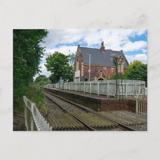 Rawcliffe treinstation briefkaart (Voorkant)