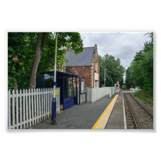 Rawcliffe treinstation foto afdruk (Voorkant)