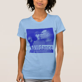 RAWdans Blurred Graphic T-Shirt in Blue