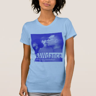 RAWdans Blurred Graphic T-Shirt in Blue