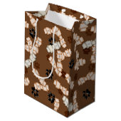 Rawhide Dog Botten-GIFT BAG M Medium Cadeauzakje (Achterkant Gekanteld)