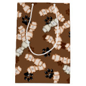 Rawhide Dog Botten-GIFT BAG M Medium Cadeauzakje (Achterkant)
