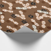 Rawhide Dog Botten-GIFT WRAPPING PAPER Cadeaupapier (Hoek)