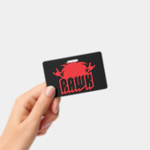 RAWK! Heavy Metal Headbanger Energie Badge (Handheld)
