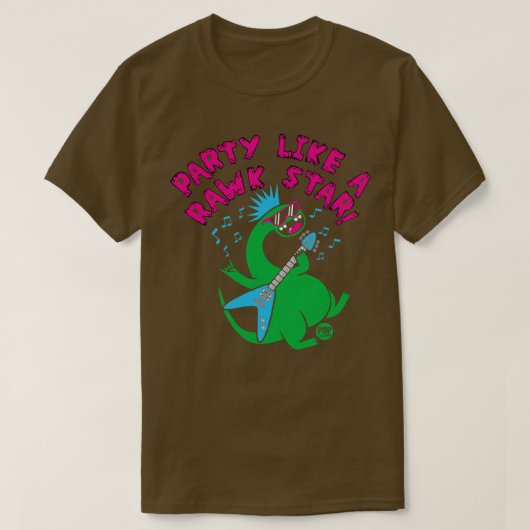 RAWK STAR T-SHIRT (Design voorkant)