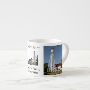 Rawley Point Lighthouse espresso mok