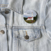 Rawley Point Lighthouse-knop Ronde Button 5,7 Cm (In situ)