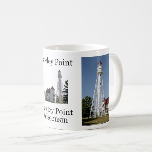 Rawley Point Lighthouse mok (Voorkant rechts)