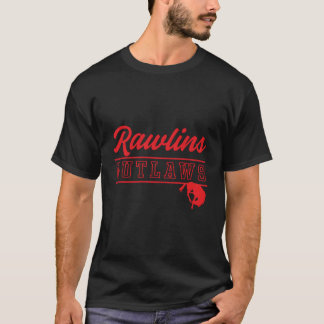 Rawlins High School Outlaws C4 T-shirt