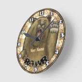 Rawr Beer clock Ronde Klok (Hoek)