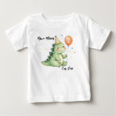Rawr betekent dat ik één dinosaurusbaby ben voor d (Voorkant)