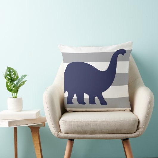 Rawr betekent dat ik van je hou in Dinosaur Pillow Kussen (Stoel)