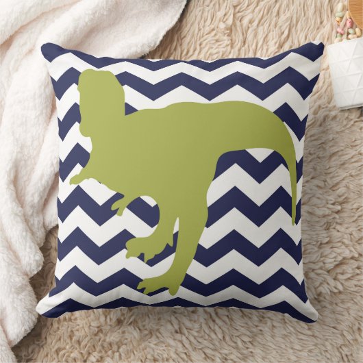 Rawr betekent dat ik van je hou in Dinosaur Pillow Kussen (Deken)