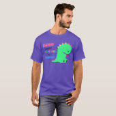 Rawr betekent dat ik van je hou in DINOSAUR shirt  (Voorkant volledig)
