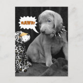 Rawr Briefkaart (Voorkant)