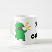 RAWR Dino - aanpasbaar! Koffiemok (Voorkant links)