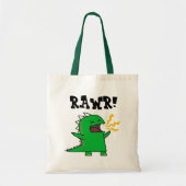 RAWR Dino - aanpasbaar! Tote Bag (Voorkant)