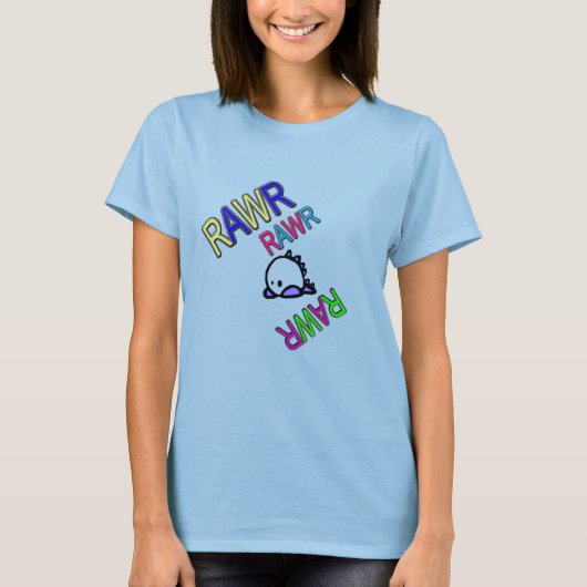 RAWR-dino-shirt T-shirt (Voorkant)