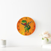 RAWR Dinosaur Love Ronde Klok (Huis)