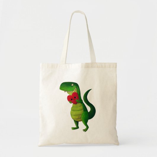 RAWR Dinosaur Love Tote Bag (Voorkant)