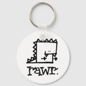 Rawr Dinosaur Meepple Sleutelhanger (Voorkant)