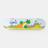 RAWR! Dinosaur Skateboard (Horizontaal)