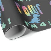 Rawr Dinosaur T Rex Dinosaur Cadeaupapier (Rol Hoek)