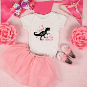 Rawr Dinosaur Valentijnsdag Romper