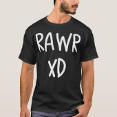 Rawr Emo XD Scenester Scene Kind T-shirt (Voorkant)