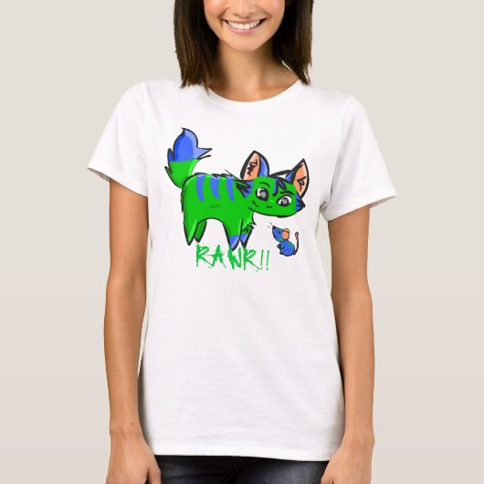 Rawr en Mouse - RAWR! T-shirt (Voorkant)