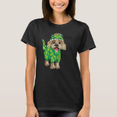 Rawr Havanese Dinosaurus Kostuum Hond T-shirt (Voorkant)