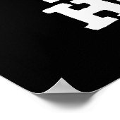 Rawr Honey Funny Raw Honey Pun Dark BG Poster (Hoek)