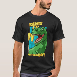 Rawr Ik ben 11 Verjaardag Jongens 11e verjaardag D T-shirt