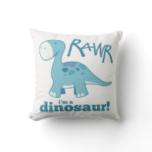 RAWR Ik ben een Dinosaur-Sierkussen