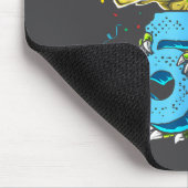 Rawr I'm 5 5th Birthday T Rex Dinosaur Funny Party Muismat (Hoek)