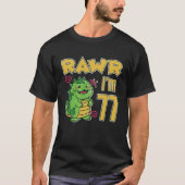Rawr I'm 77 T-shirt (Voorkant)