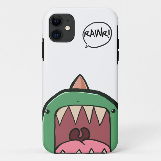 RAWR iPhone Case (Achterkant)