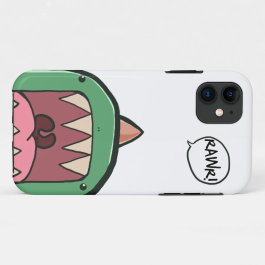 RAWR iPhone Case (Achterkant (horizontaal))