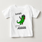 RAWR is Dinosaur voor ARRR (Pirate Dinosaur) (Voorkant)