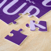 Rawr! Is Hallo in Dinosaur Jigzaag Puzzle Legpuzzel (Zijkant)