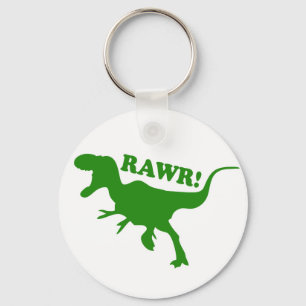 RAWR is hoe Dinosaurs zeggen dat ik van je hou Sleutelhanger