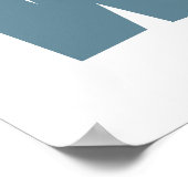 RAWR Kinderkamer Dinosaurus Muurkunst Poster (Hoek)