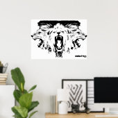 RAWR Lions Poster (Thuiskantoor)