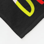 Rawr Means I Love You In Dinosaur Valentine’s Day Fleece Deken (Hoek)