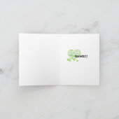 RAWR middelen I LIEFDE U in dinosauruskaart Kaart (Binnen)