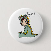 Rawr Ronde Button 5,7 Cm (Voorkant)