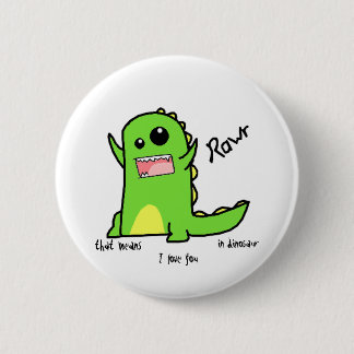 Rawr Ronde Button 5,7 Cm