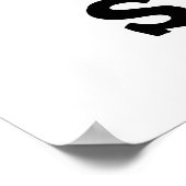 Rawr Sugar Funny Food Pun Poster (Hoek)