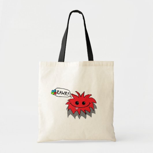 RAWR-tas Tote Bag (Voorkant)